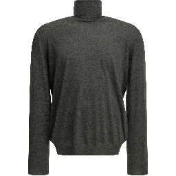 Cashmere and silk turtleneck sweater