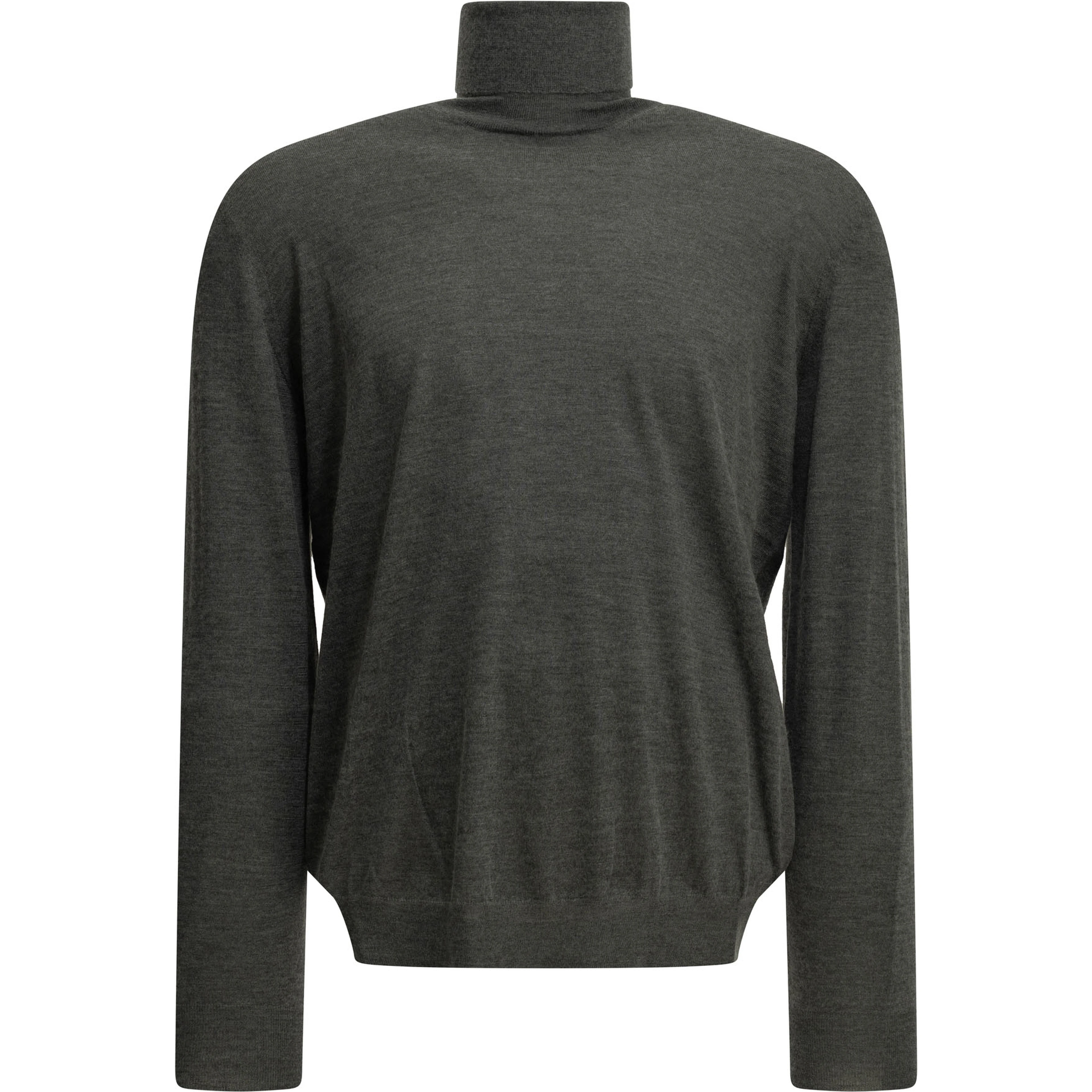 Cashmere and silk turtleneck sweater
