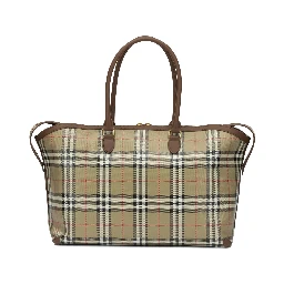 "Check" Large Shoulder Bag