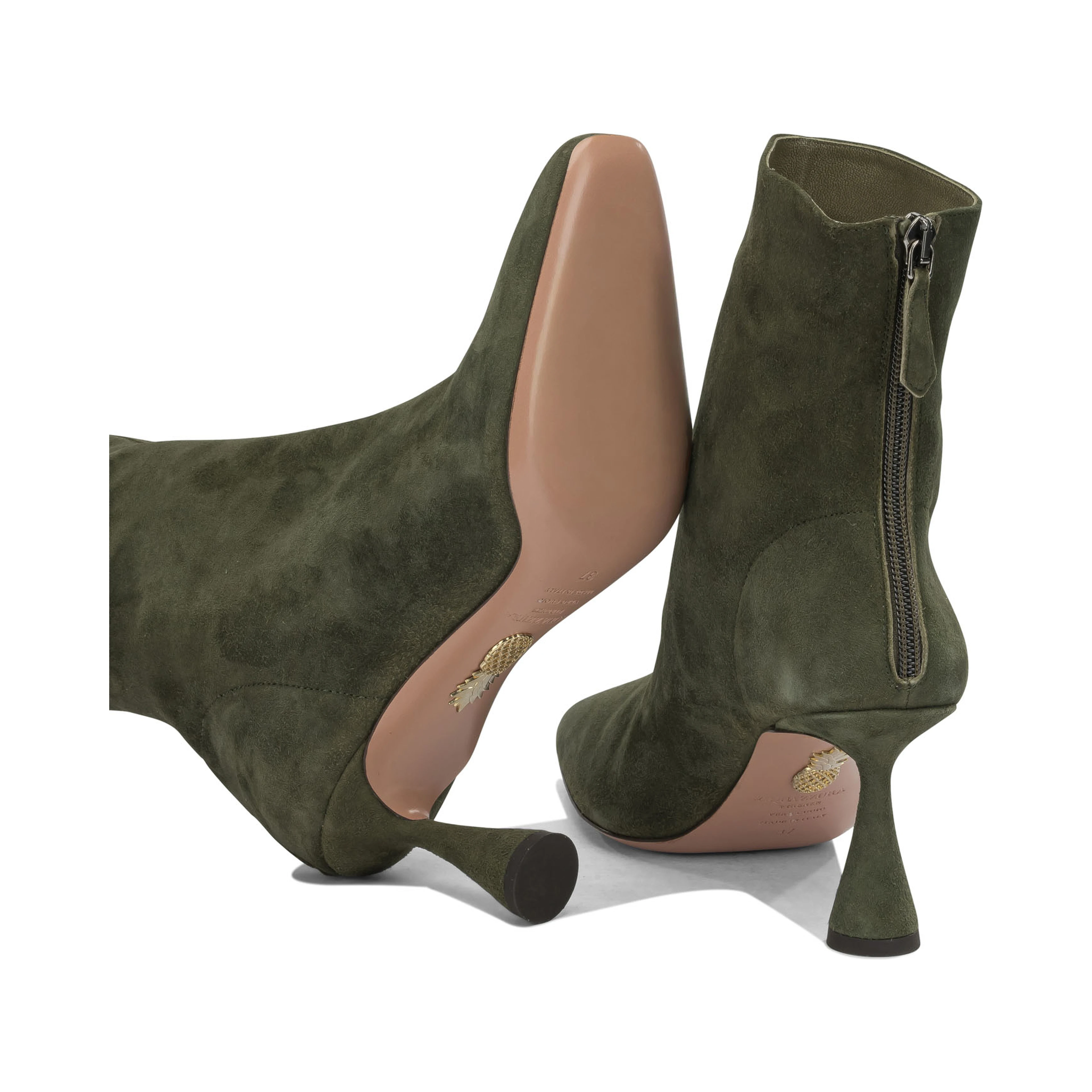 "Amore 75 mm" Ankle Boots with Zipper