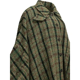 Wool cape