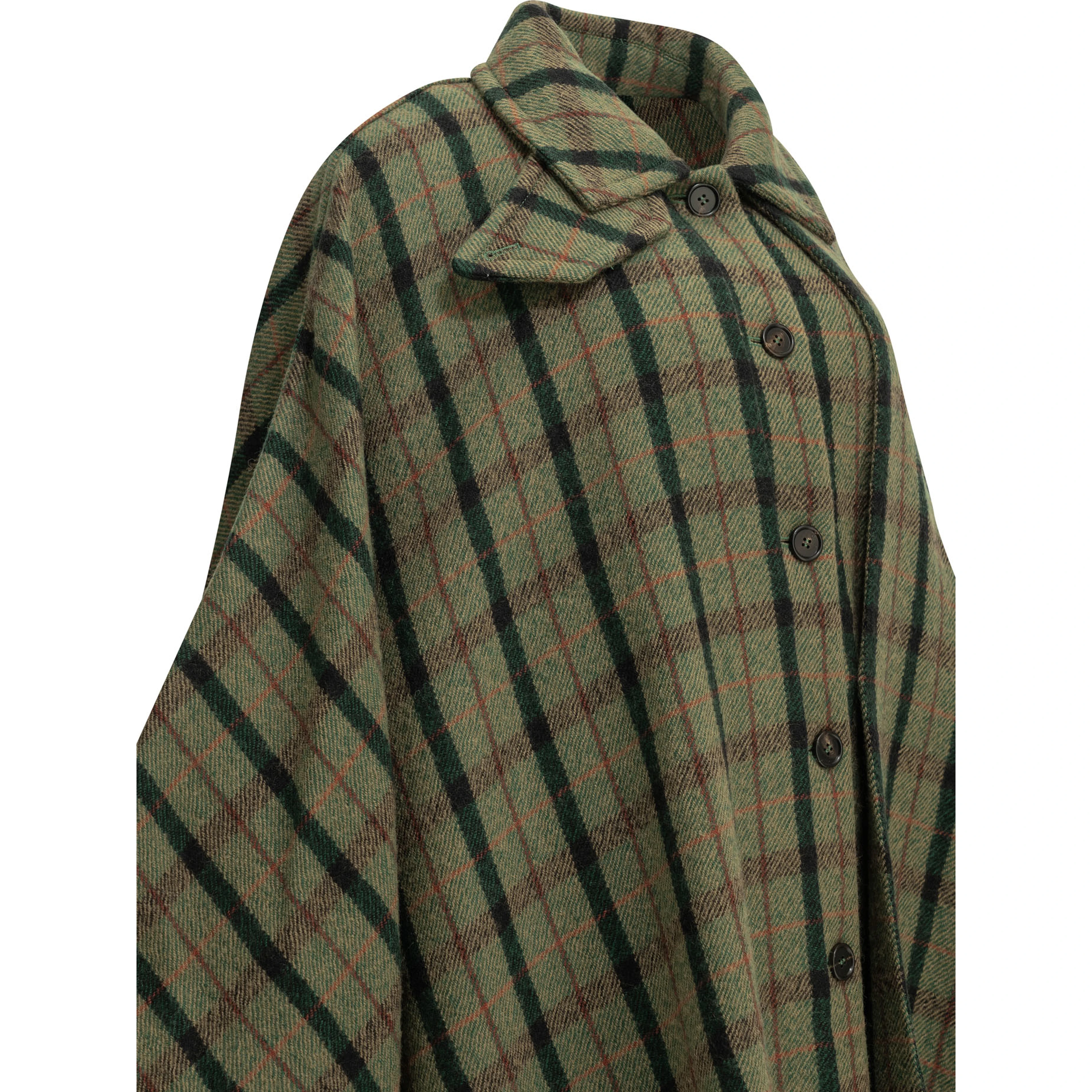 Wool cape