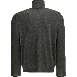 Cashmere and silk turtleneck sweater