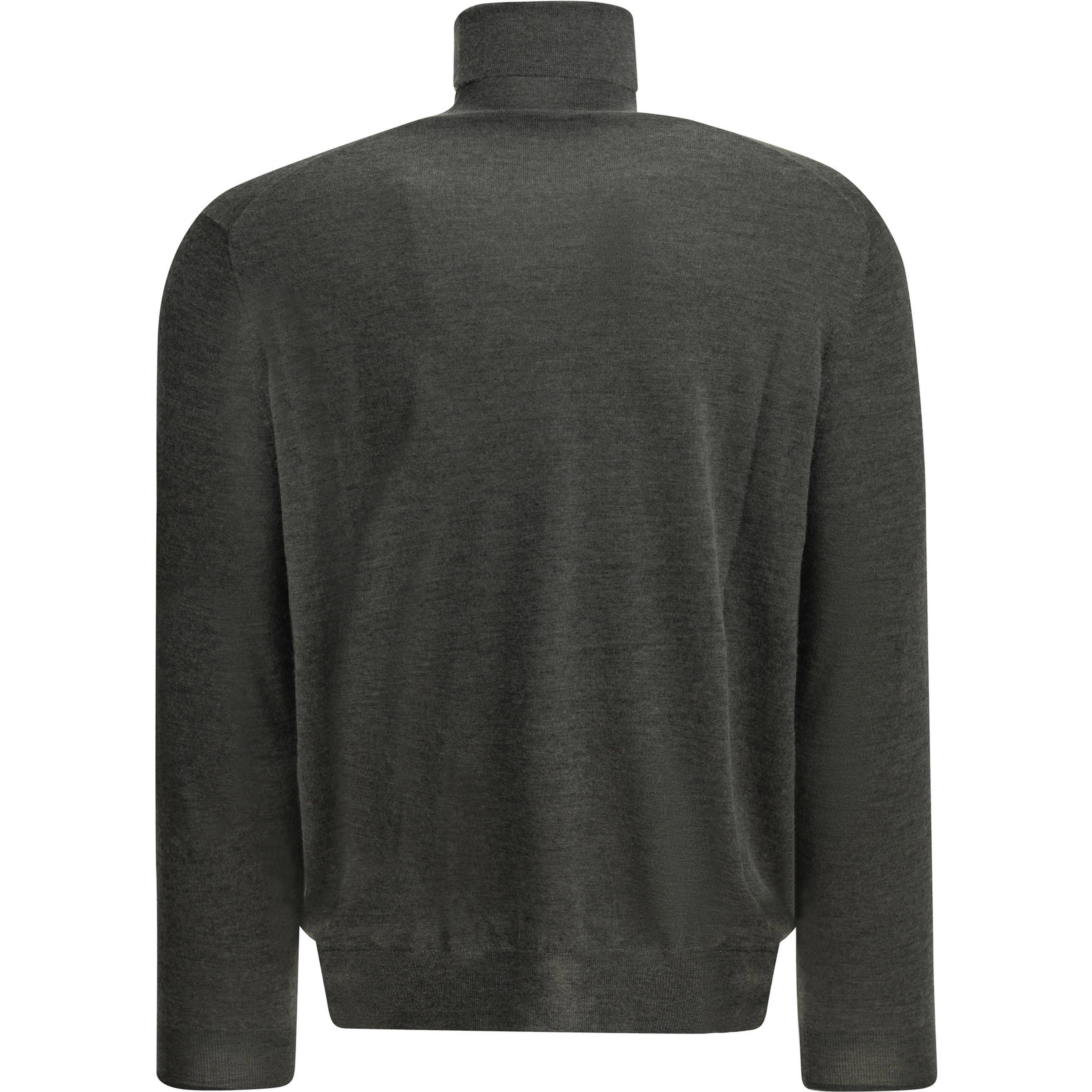 Cashmere and silk turtleneck sweater