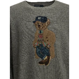 "Polo Bear" Crew-Neck Sweater