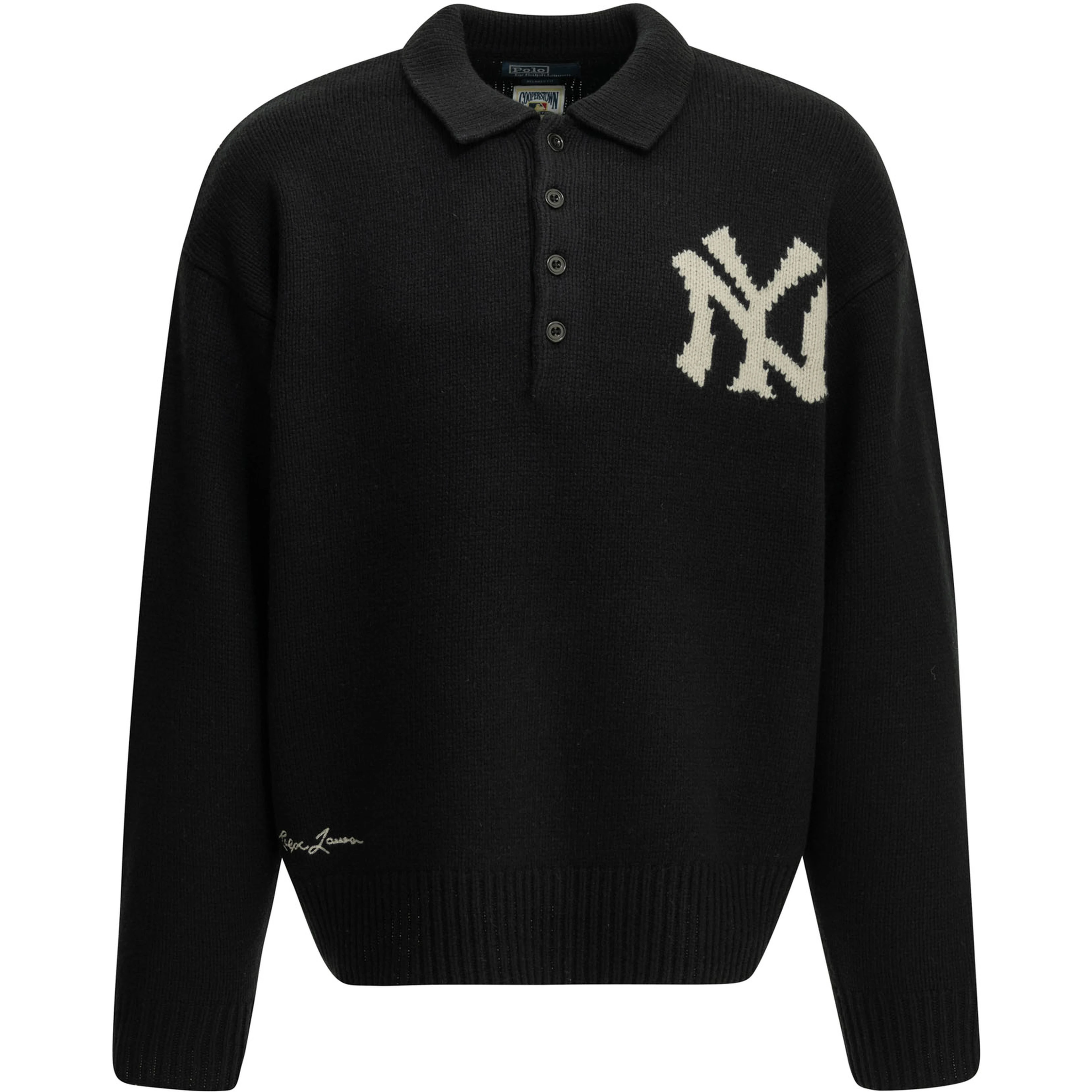 "Yankees" Polo Sweater