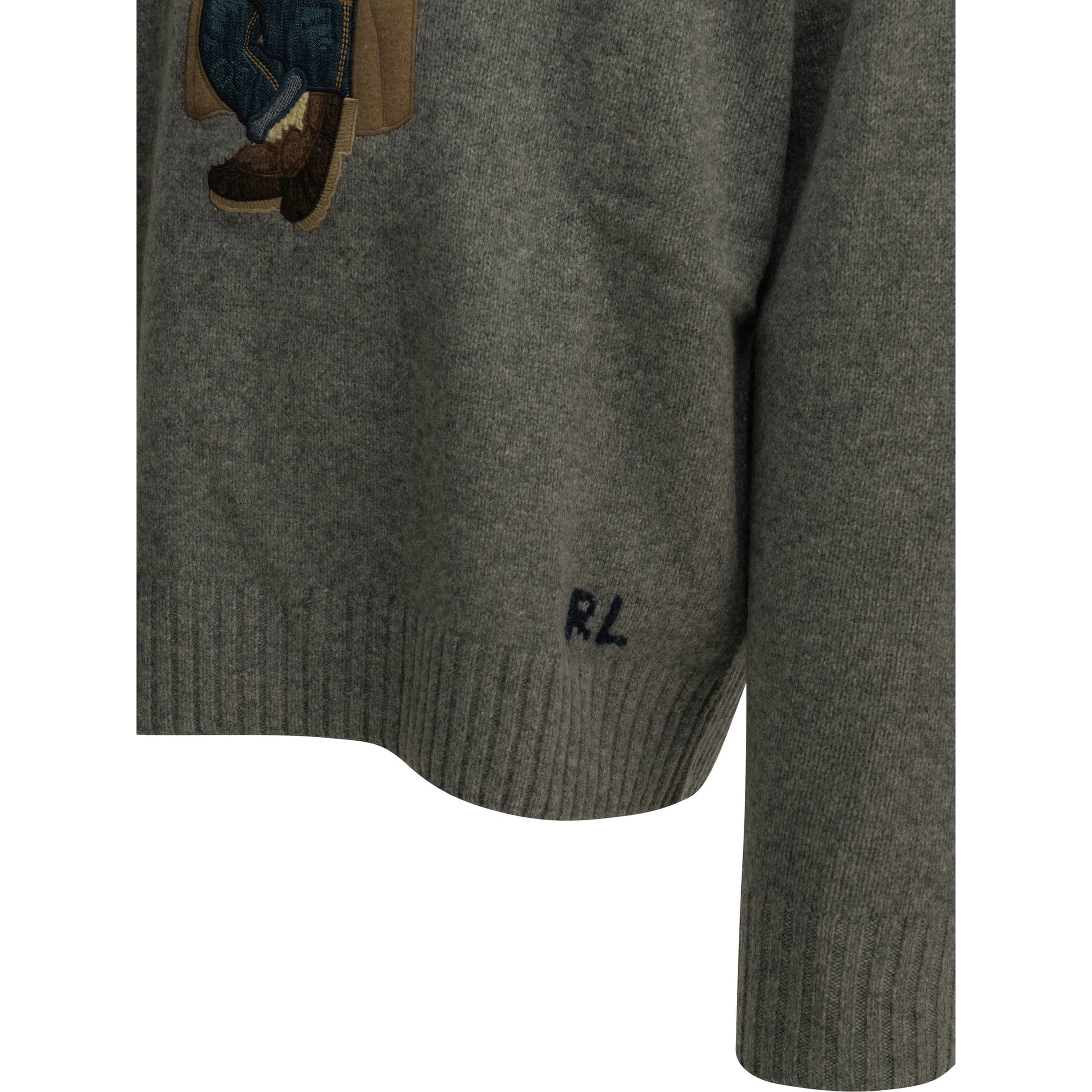 "Polo Bear" Crew-Neck Sweater