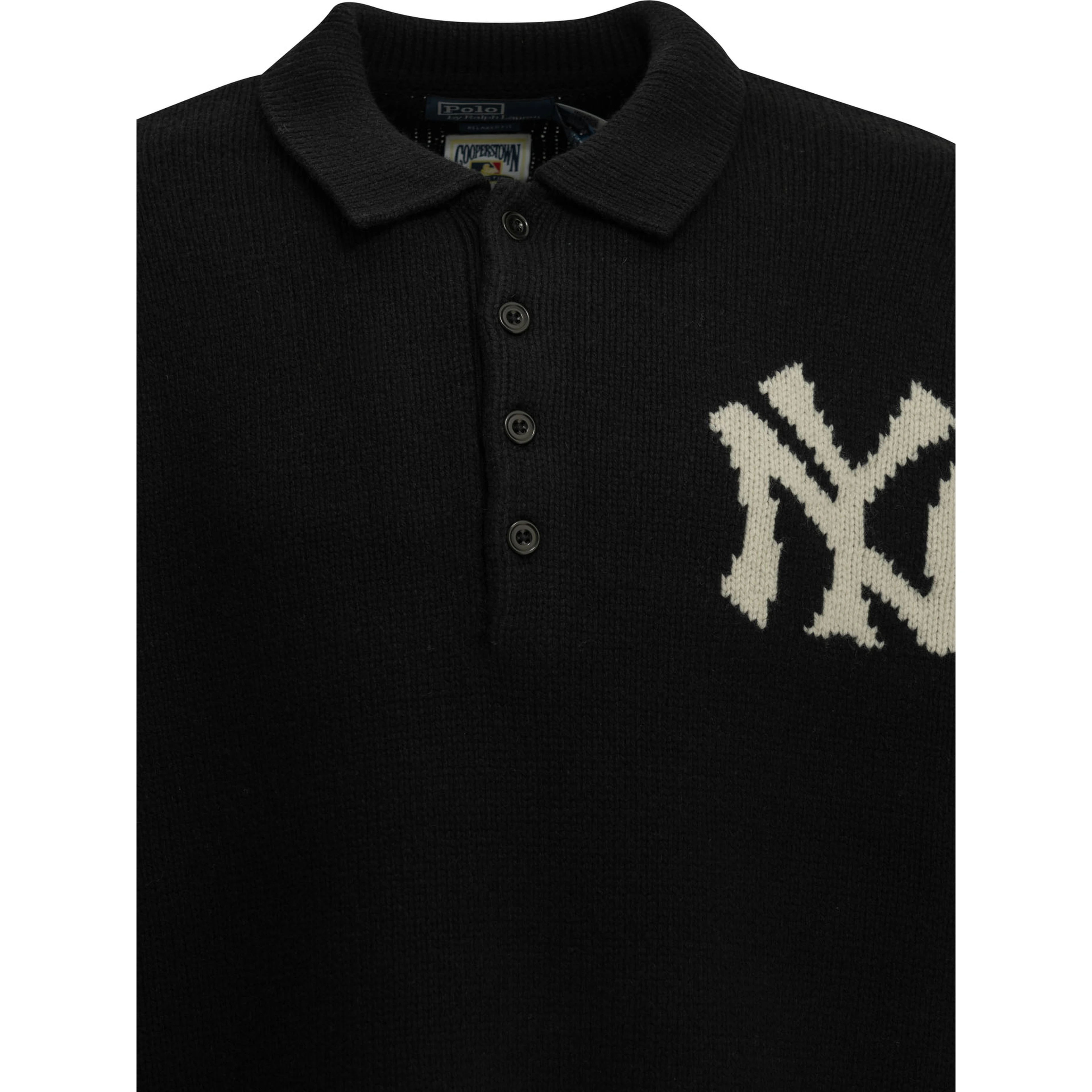 "Yankees" Polo Sweater