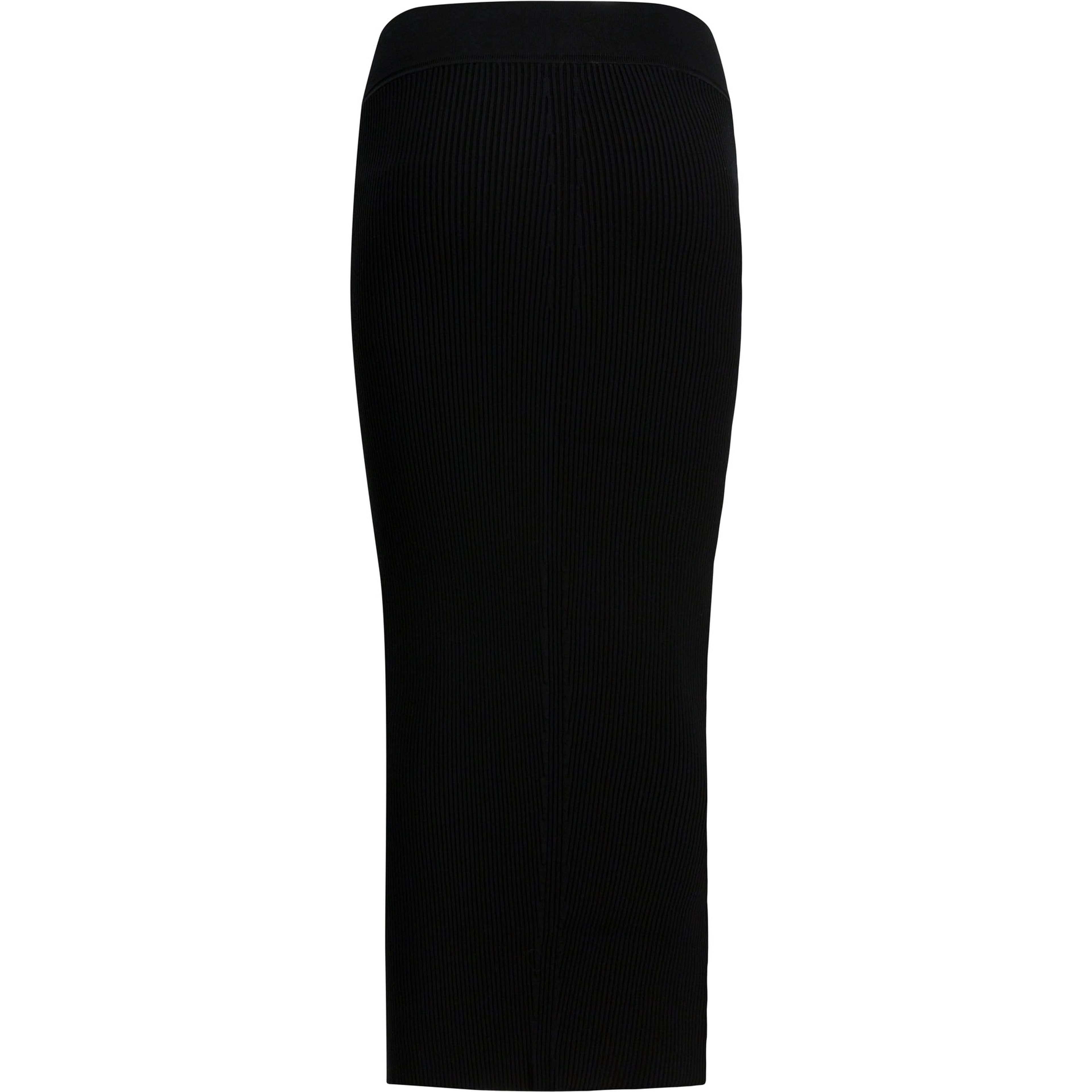 Knit pencil skirt