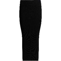 Knit pencil skirt