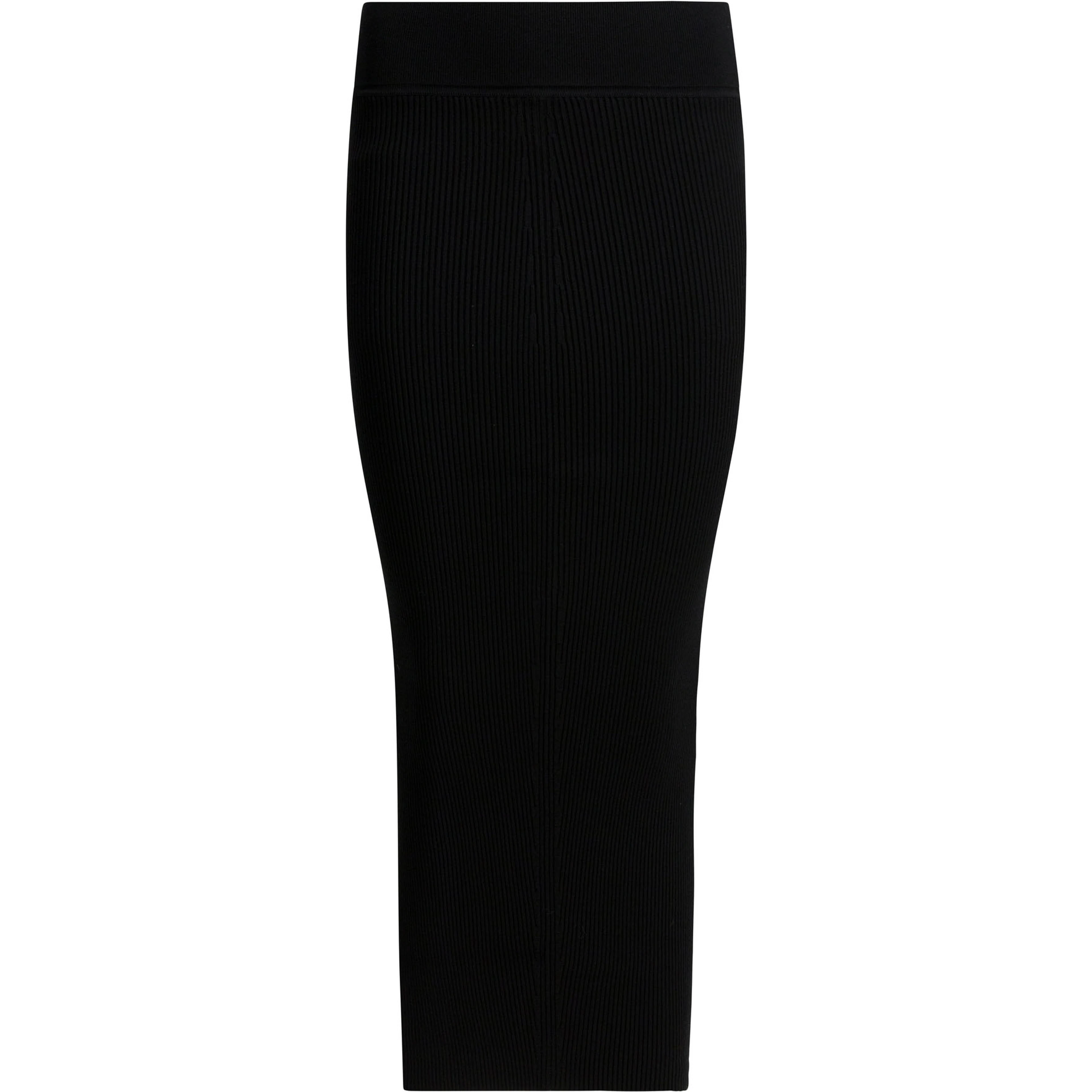Knit pencil skirt