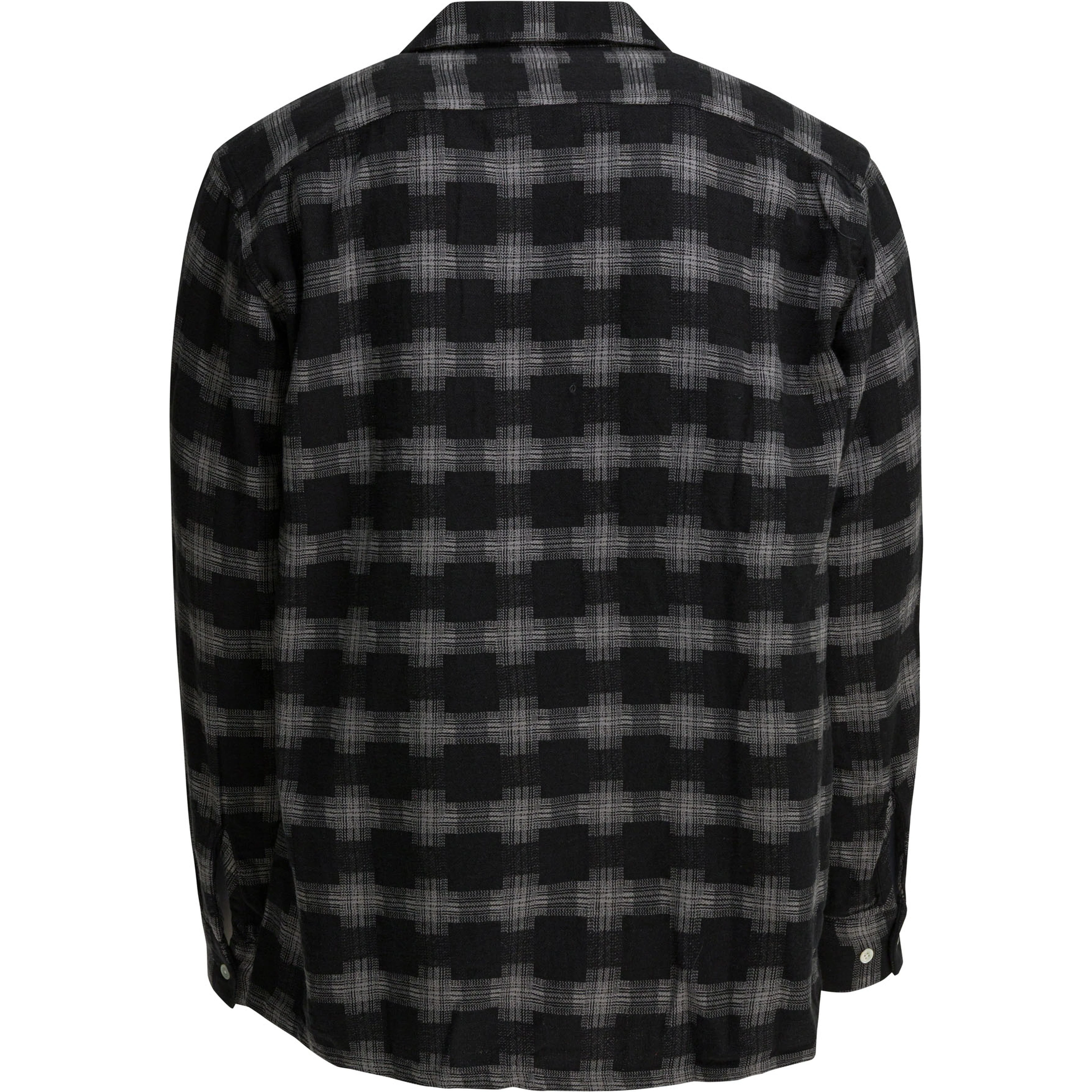 Satin plaid Check shirt