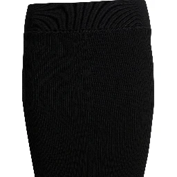 Knit pencil skirt