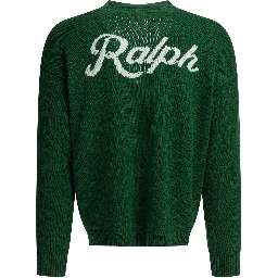Cardigan with logo
