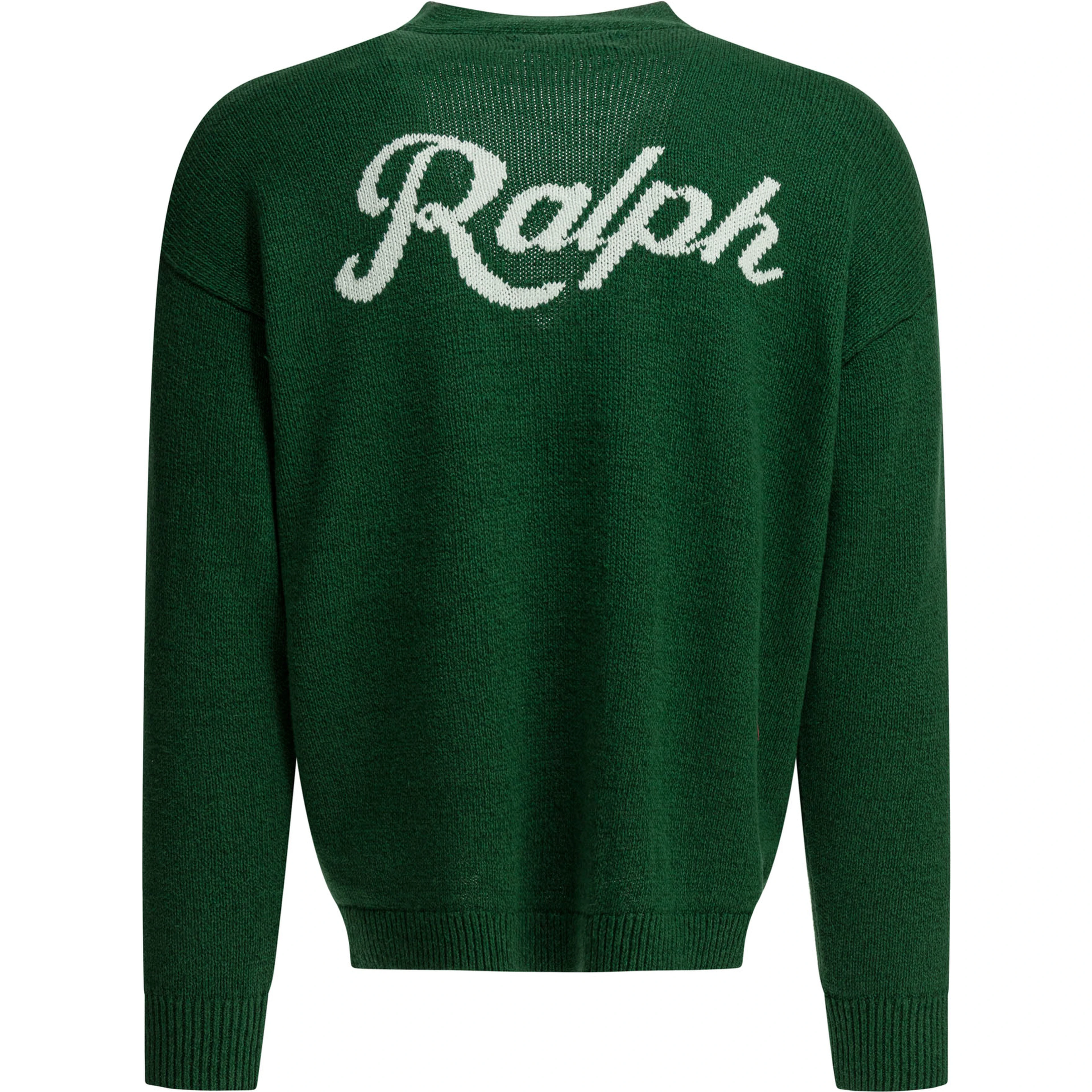Cardigan with logo