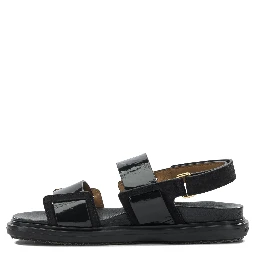 "Fussbett" leather sandals