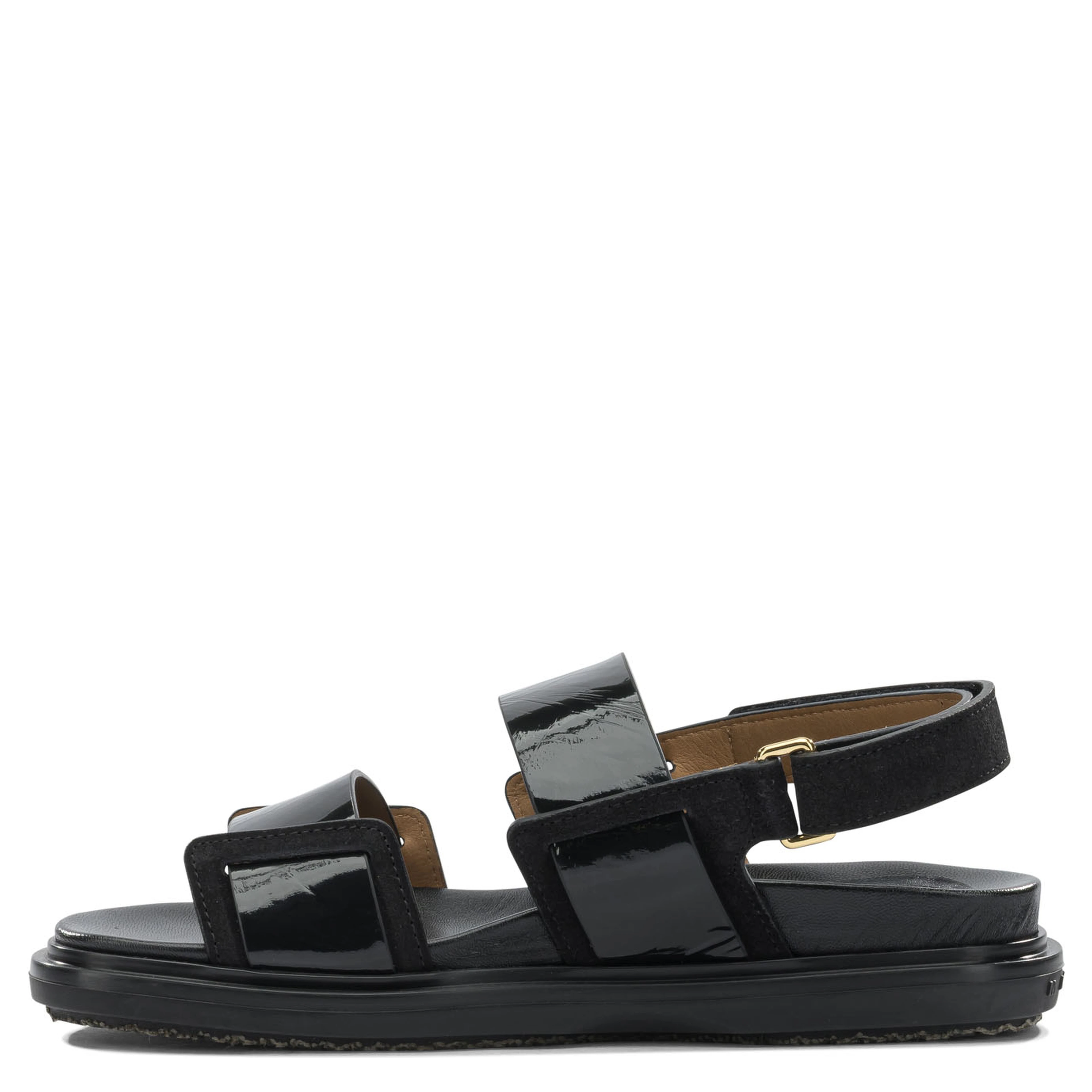 "Fussbett" leather sandals