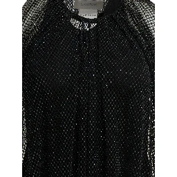 Sleeveless mesh top