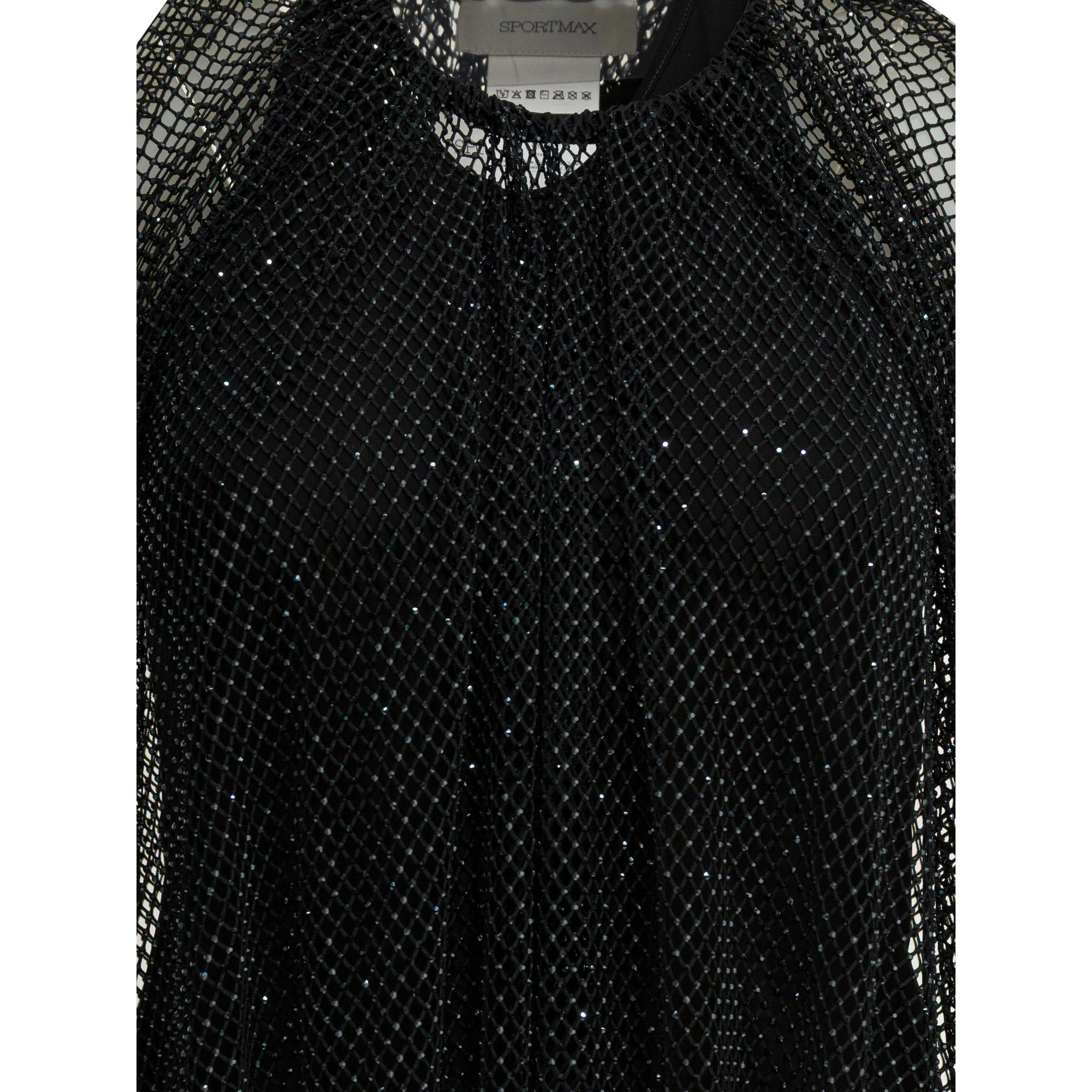 Sleeveless mesh top