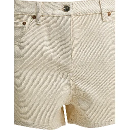 Five-pocket denim shorts