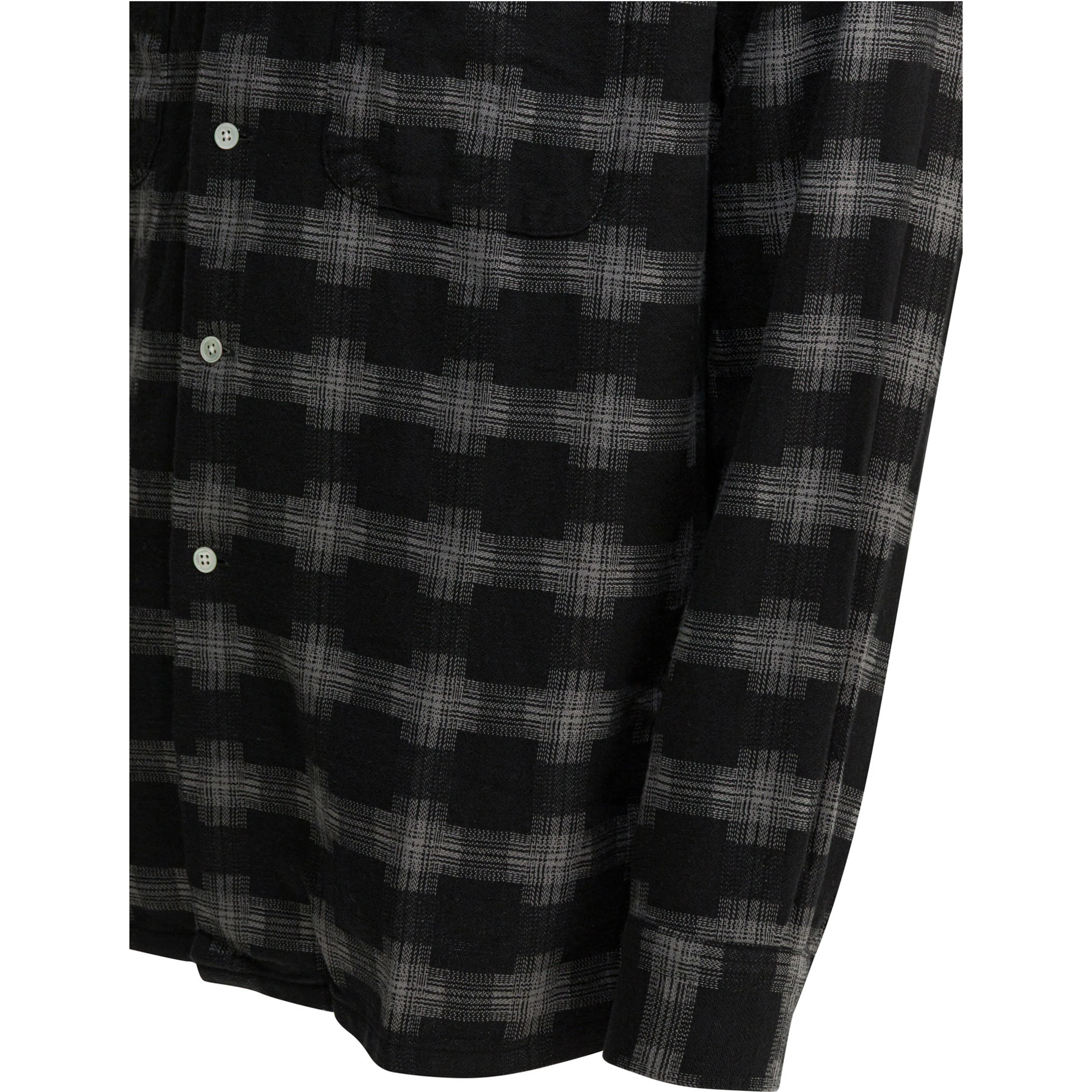 Satin plaid Check shirt