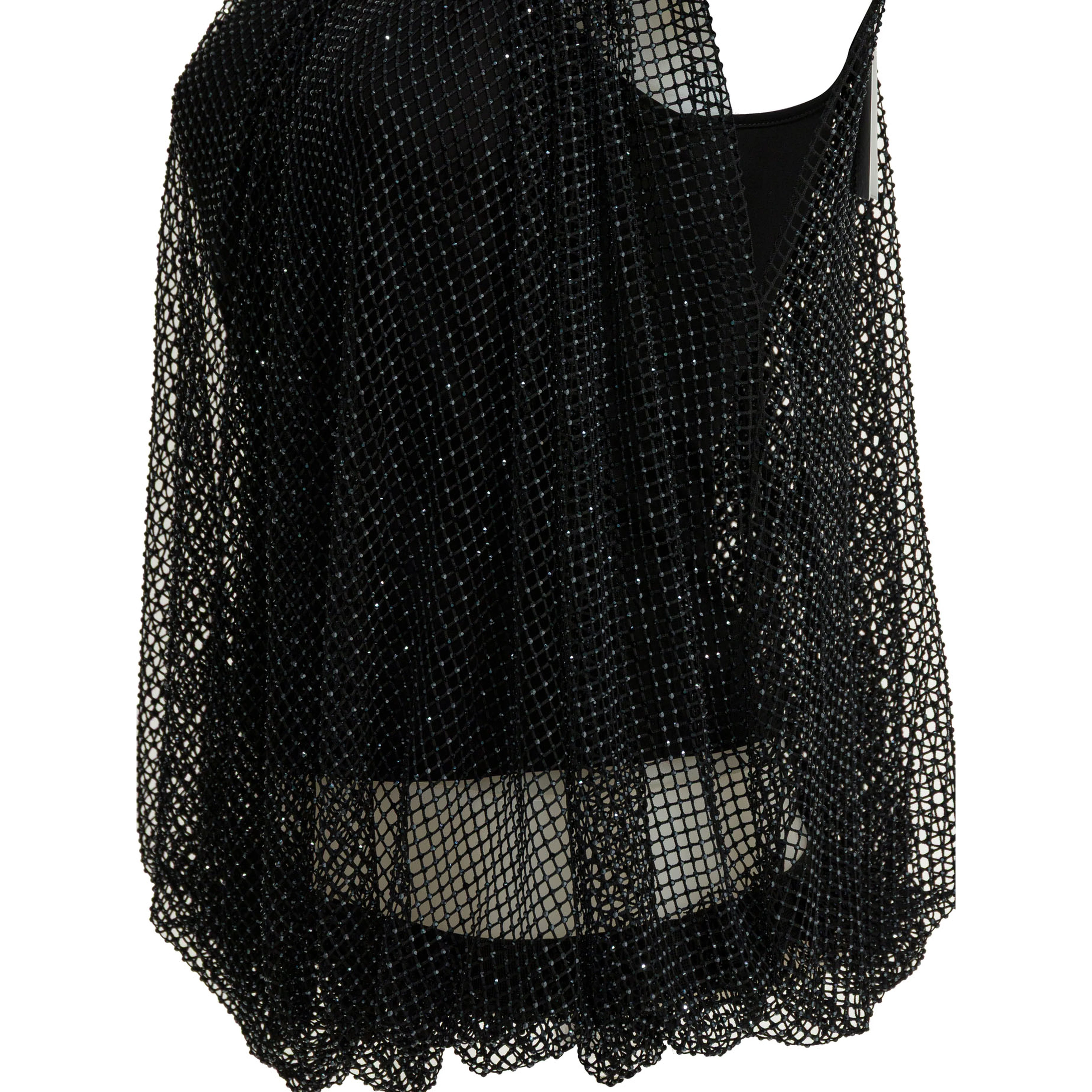 Sleeveless mesh top