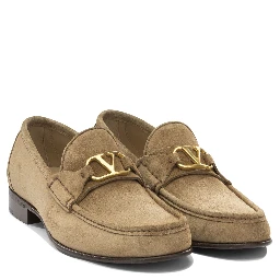 Suede loafers