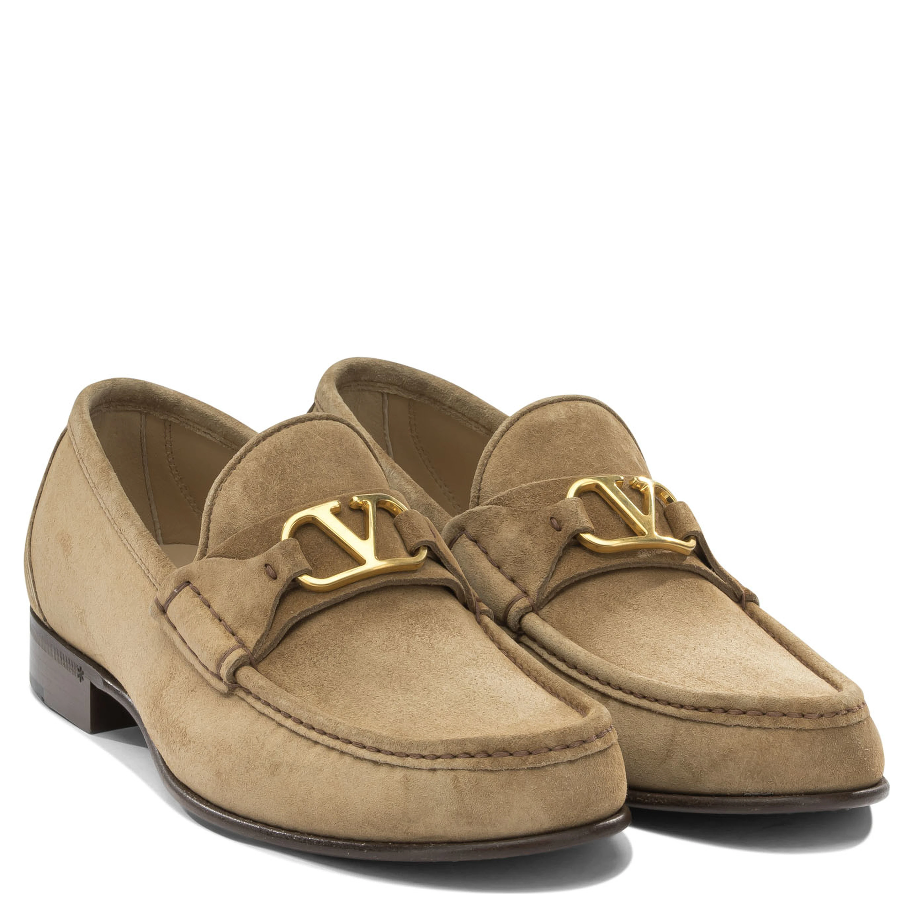 Suede loafers
