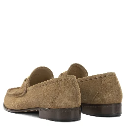 Suede loafers