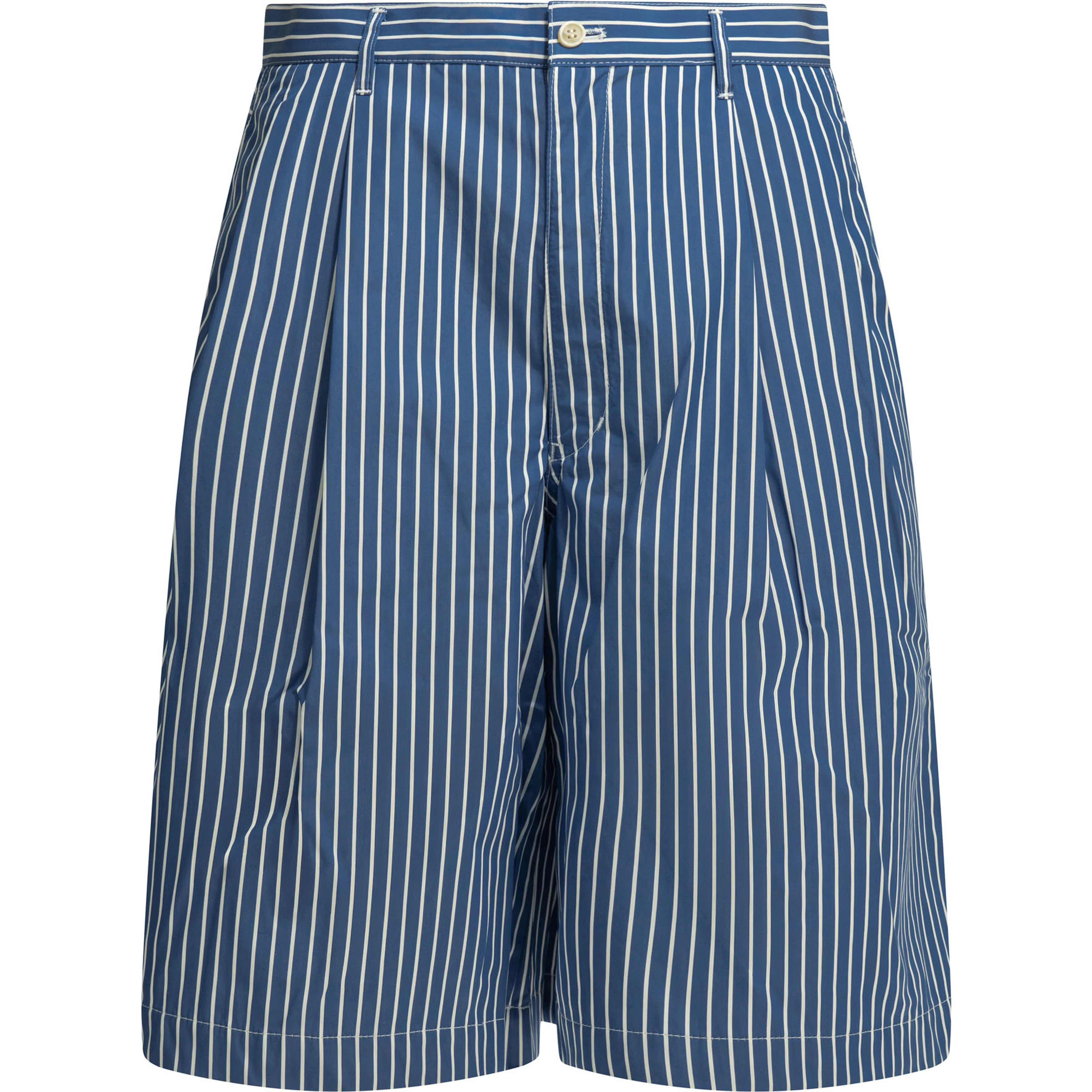 Formal striped shorts
