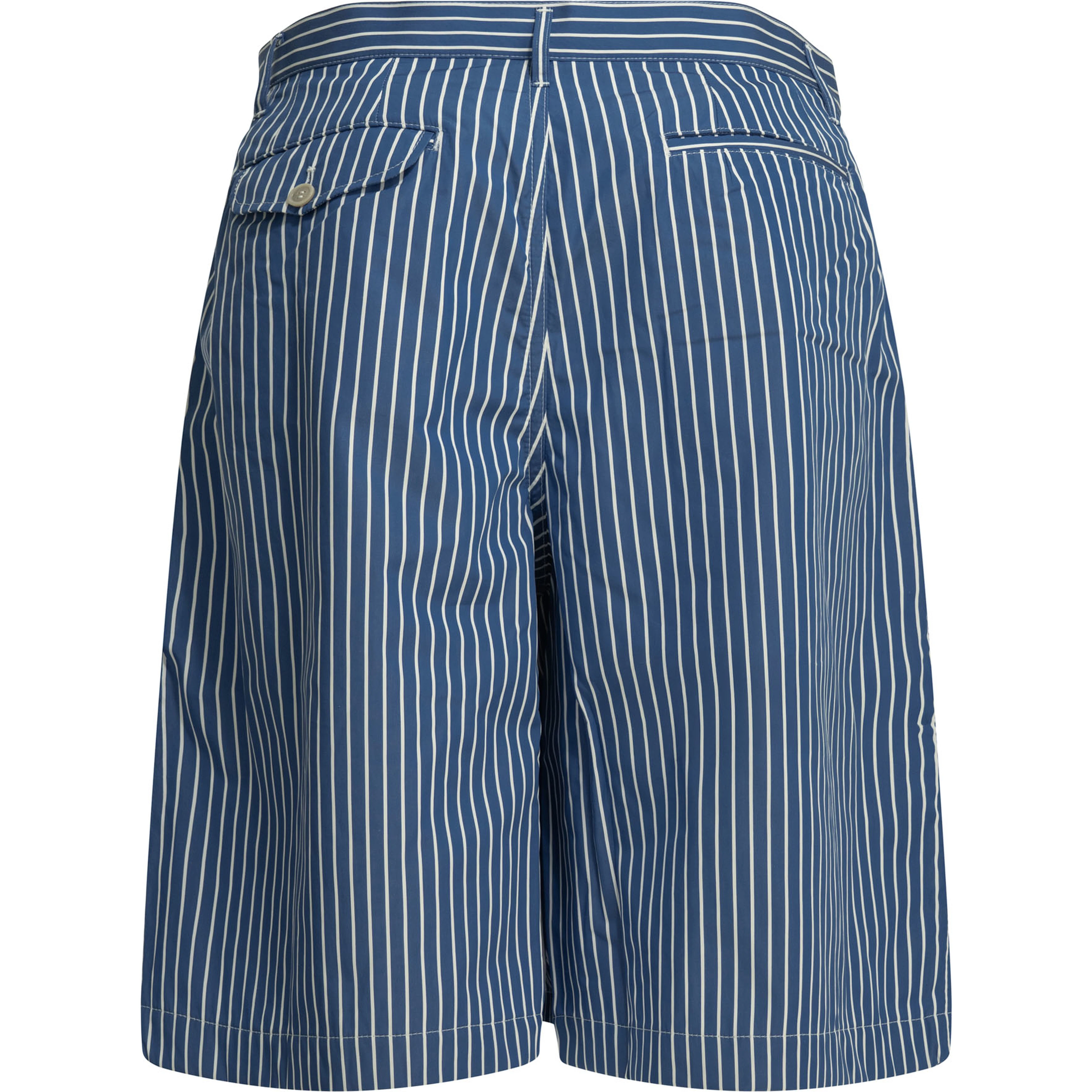 Formal striped shorts