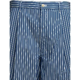 Formal striped shorts