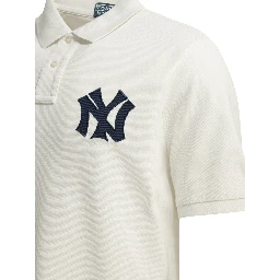 "Raplh Lauren x MLB Collection" button-down polo shirt.