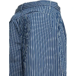 Formal striped shorts