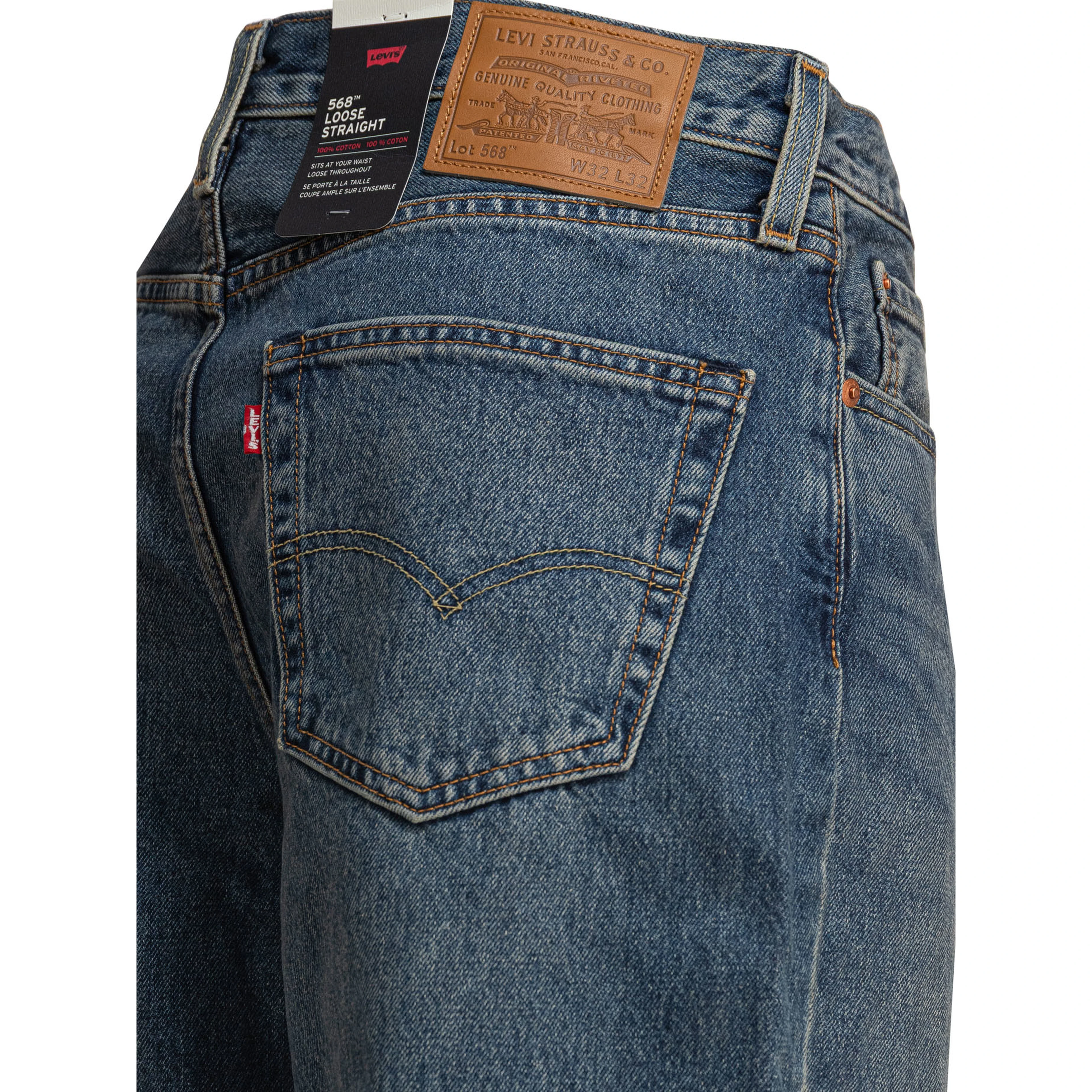 "568 Loose Straight" Jeans