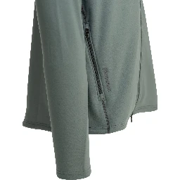"Power Up" Zipper Sweatshirt