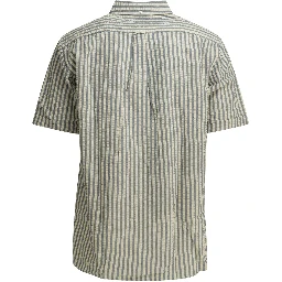 Casual cotton seersucker shirt