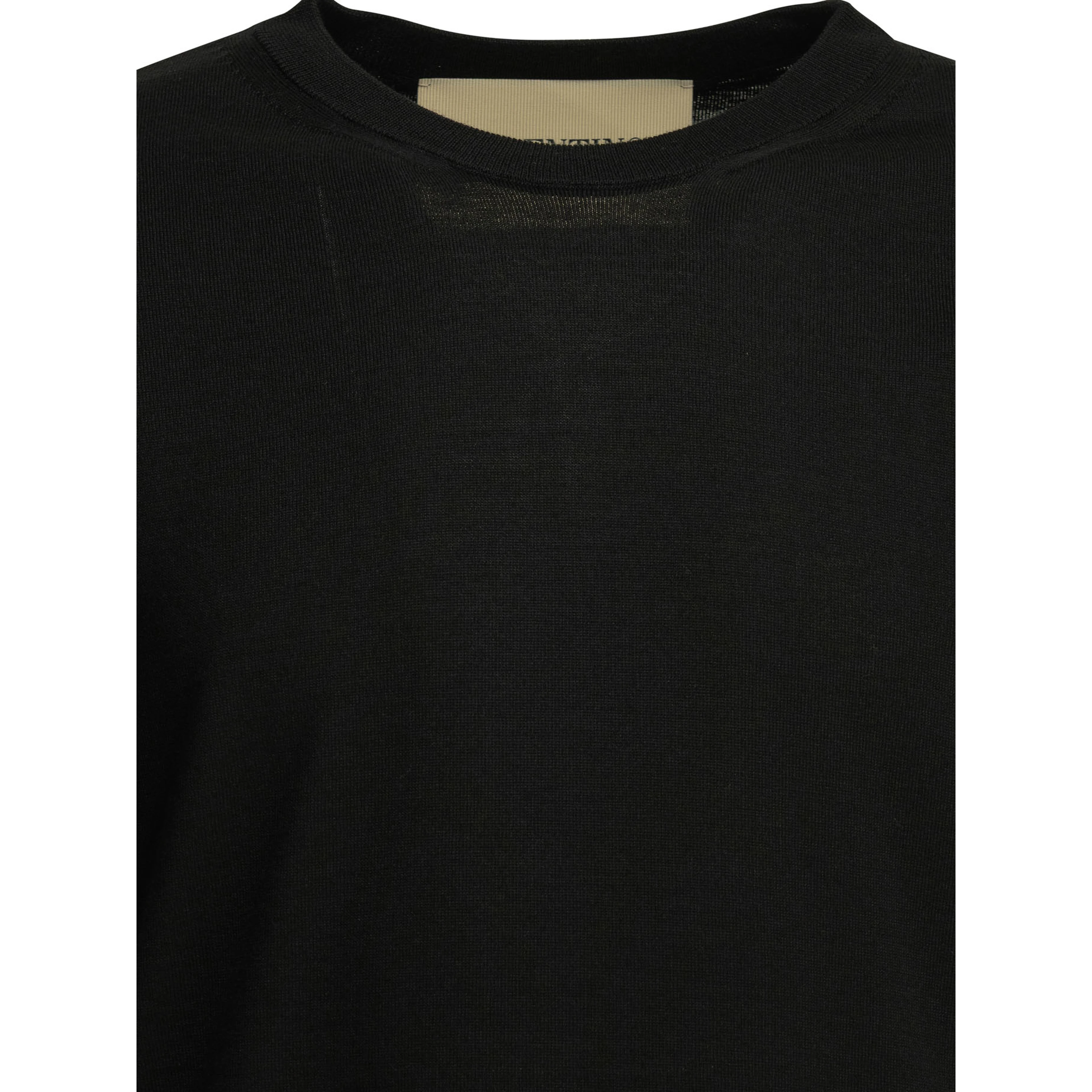 "VLogo" round neck sweater