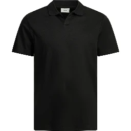 "Paul" buttonless polo shirt