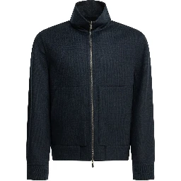 Cashmere bomber jacket