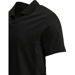 "Paul" buttonless polo shirt