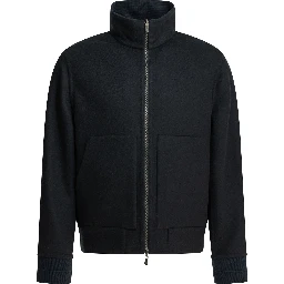 Cashmere bomber jacket