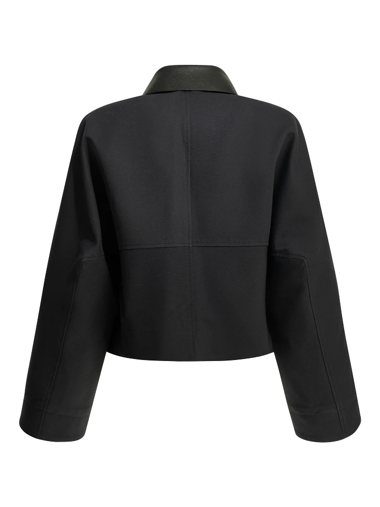 Lightweight cropped jacket alternative