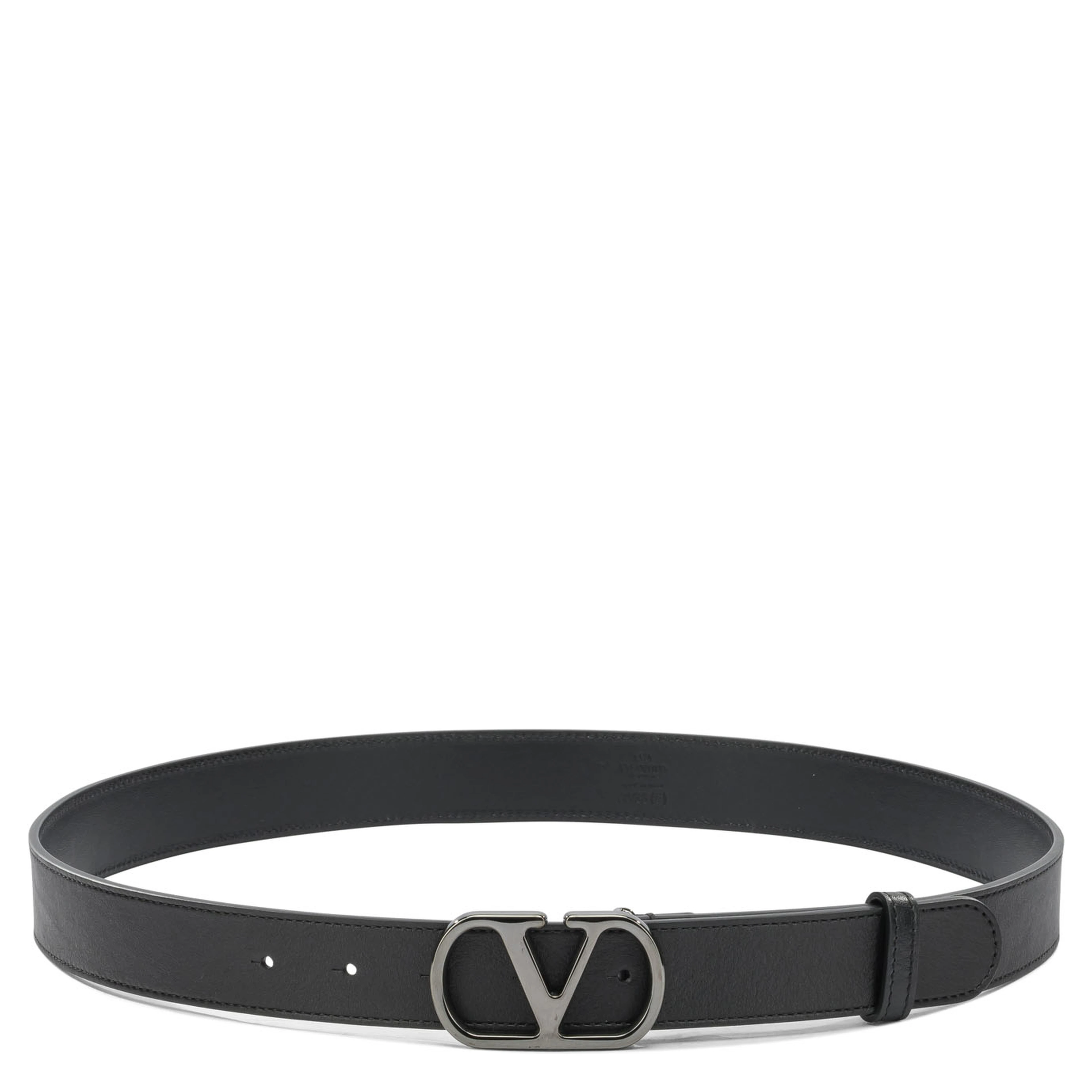 "VLogo Signature" Leather Belt