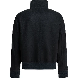 Cashmere bomber jacket