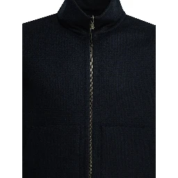 Cashmere bomber jacket