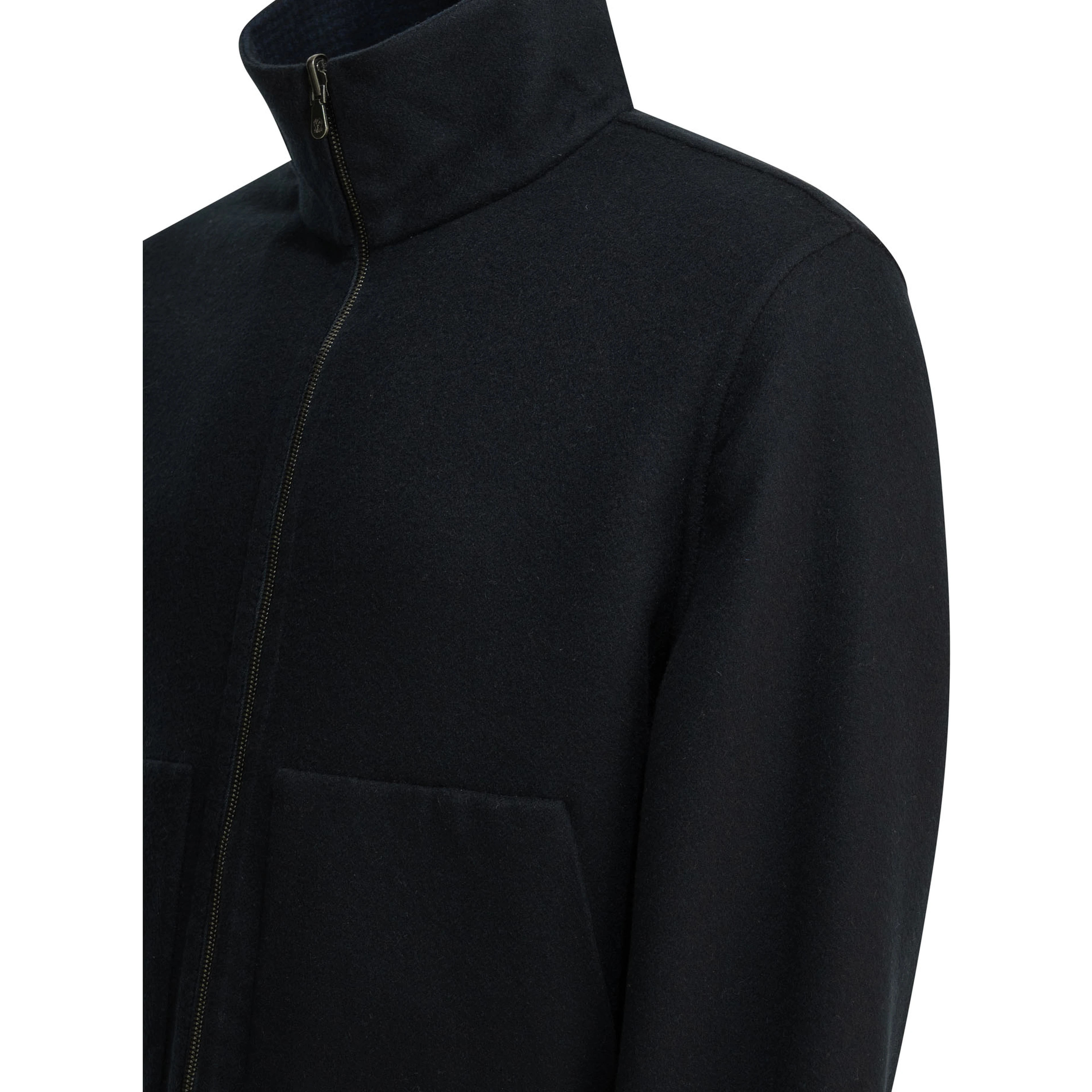 Cashmere bomber jacket