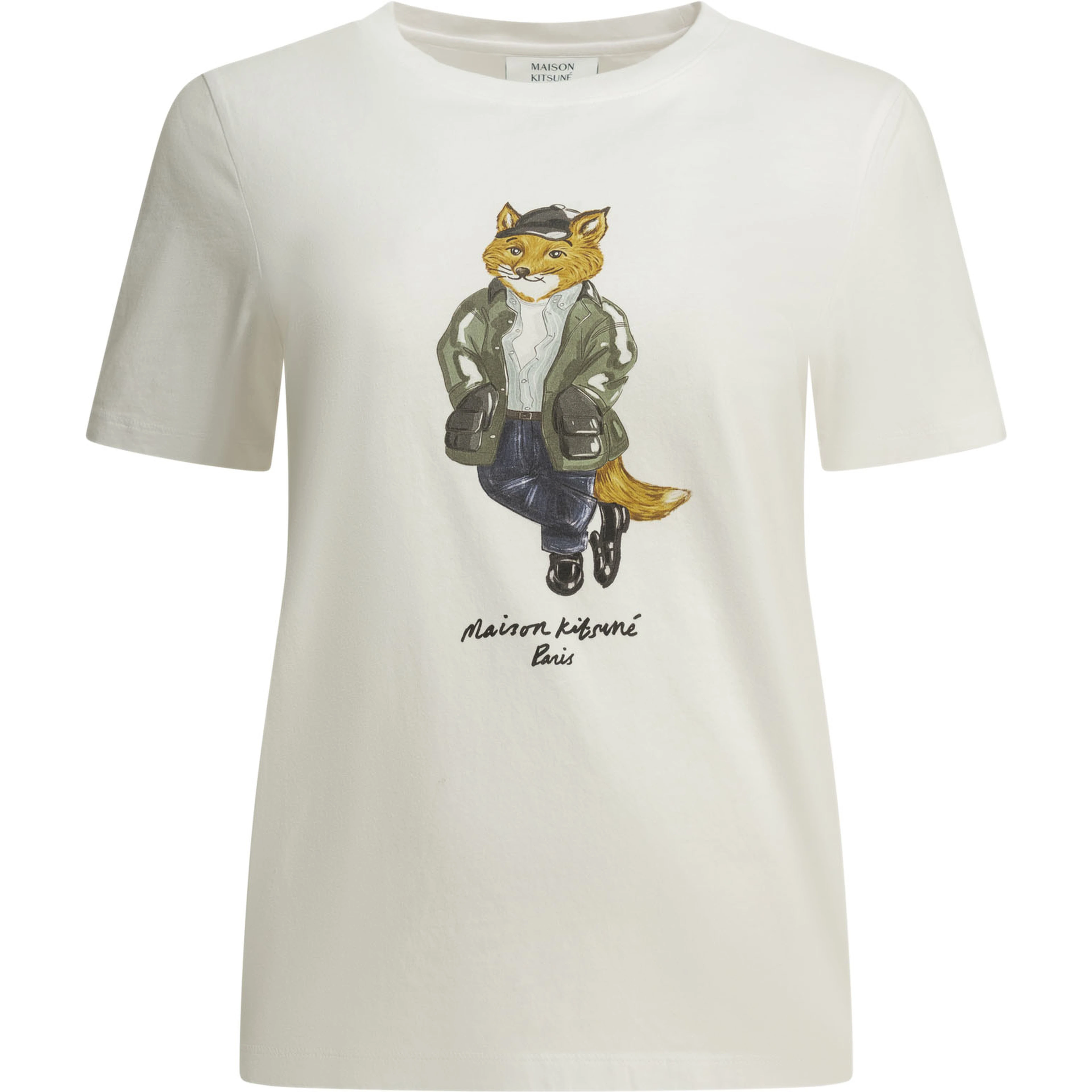 "Weekend Fox" Crew-Neck T-Shirt