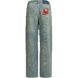 "Melody Boyfriend" Wide Leg Jeans