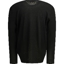 Wool crew neck sweater